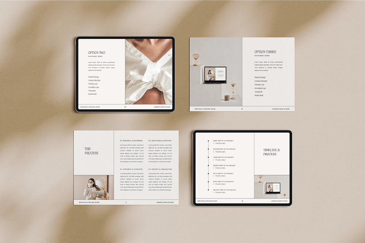 Services & Pricing Guide, a Presentation Template by Wild Theory (Photo 7 of 15)