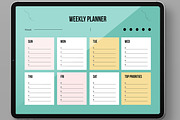 Personal Planner Layout Set, a Stationery Template by MightyDesign (Thumbnail 4 of 7)