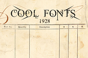 Jean Splice, a Serif Font by Cool Fonts (Thumbnail 4 of 7)