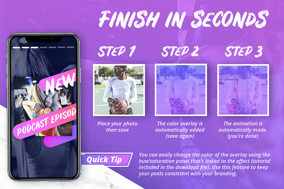 Modern Instagram Stories, a Social Media Template by Brandspark (Photo 6 of 7)