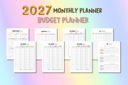 2027 Monthly Planner - Canva, a Templates & Theme by Adalin Shop (Thumbnail 8 of 11)