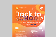 Back to School Flyer, a Flyer Template by MightyDesign (Thumbnail 4 of 8)