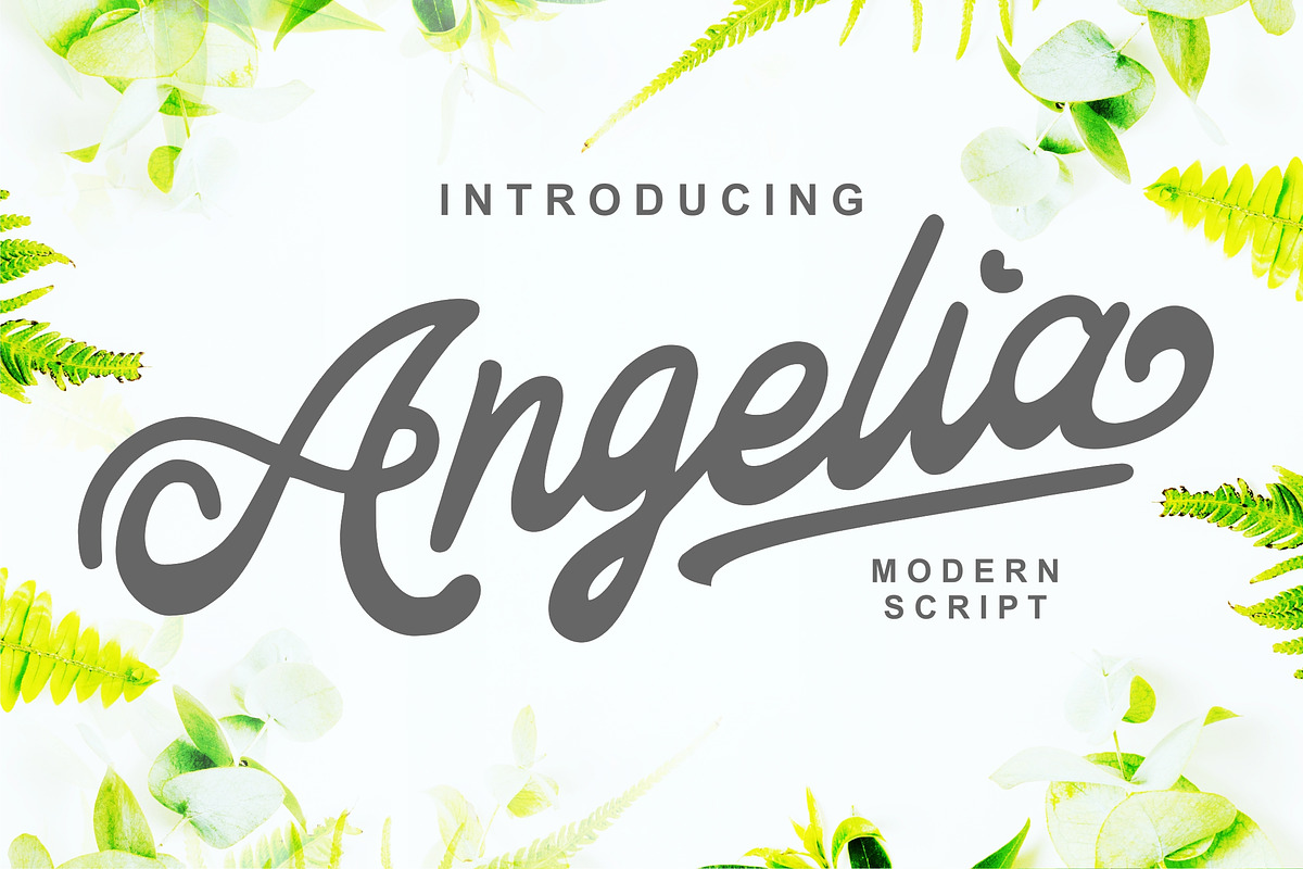 Angelia - Modern Script