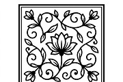 50 Elegant Floral Ornament Bundle, a Decorative Illustration by Amazin_art (Thumbnail 4 of 29)