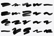Painterly Gouache Photoshop Brushes, a Brush Add-On by SimplDesign (Thumbnail 2 of 3)