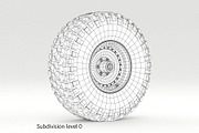 OFF ROAD WHEEL AND TIRE 6, a Cars & Vehicle 3D Model by NNAVAS 3D (Thumbnail 7 of 12)