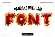Pancake with Jam Font, a Handwritten Font by Handmadefont (Thumbnail 1 of 10)