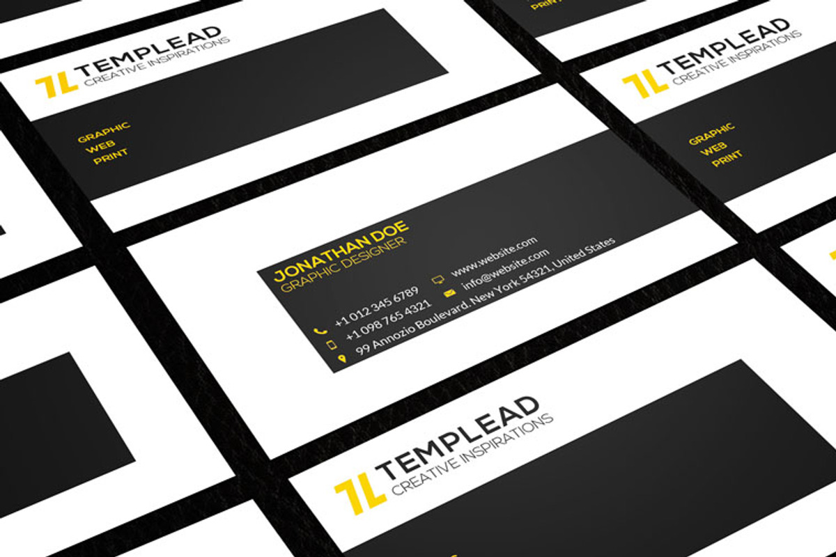 Creative Business Card CM113, a Business Card Template by annozio (Photo 4 of 4)