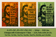 Jesus Bible Art Collages-Posters, a Person Illustration by Blynn Pippen (Thumbnail 4 of 21)