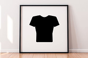 Shirt Silhouette SVG, an Object Illustration by newminddesign (Thumbnail 9 of 10)