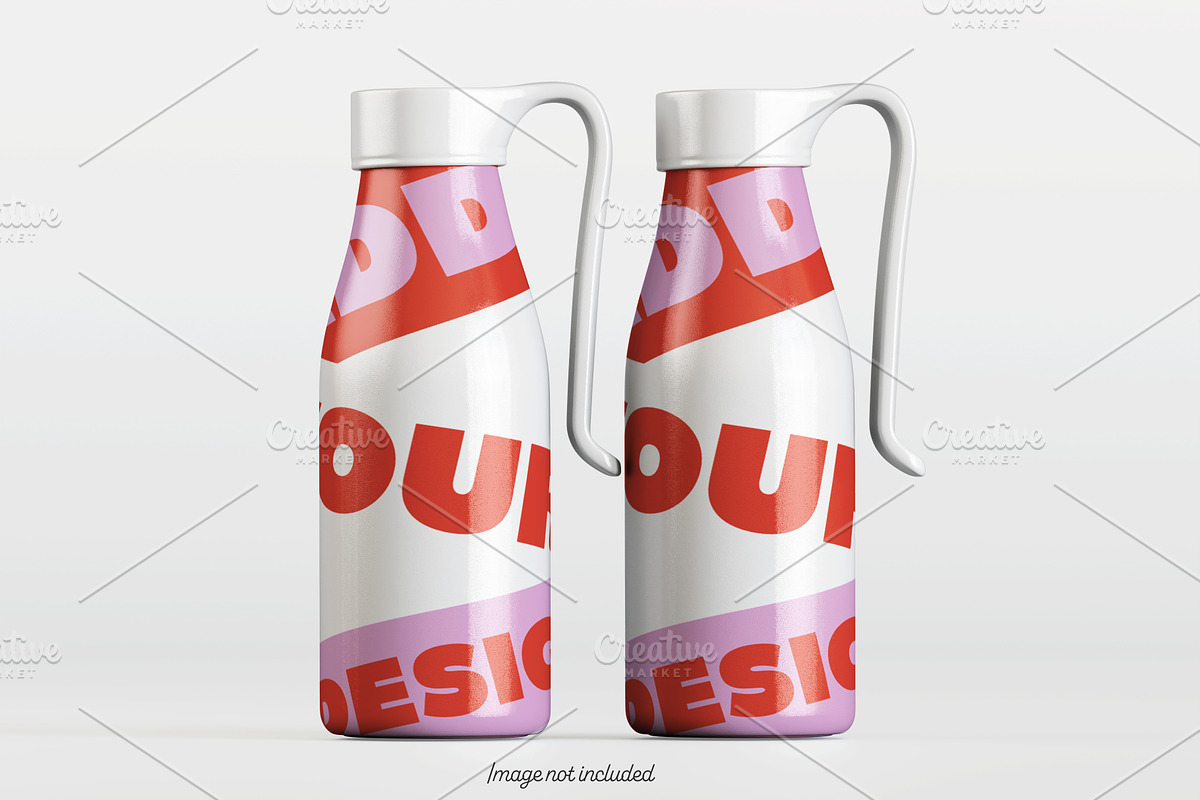 Water bottle mockup bundles, a Cups & Container Mockup by Ambo Ampeng (Photo 9 of 32)