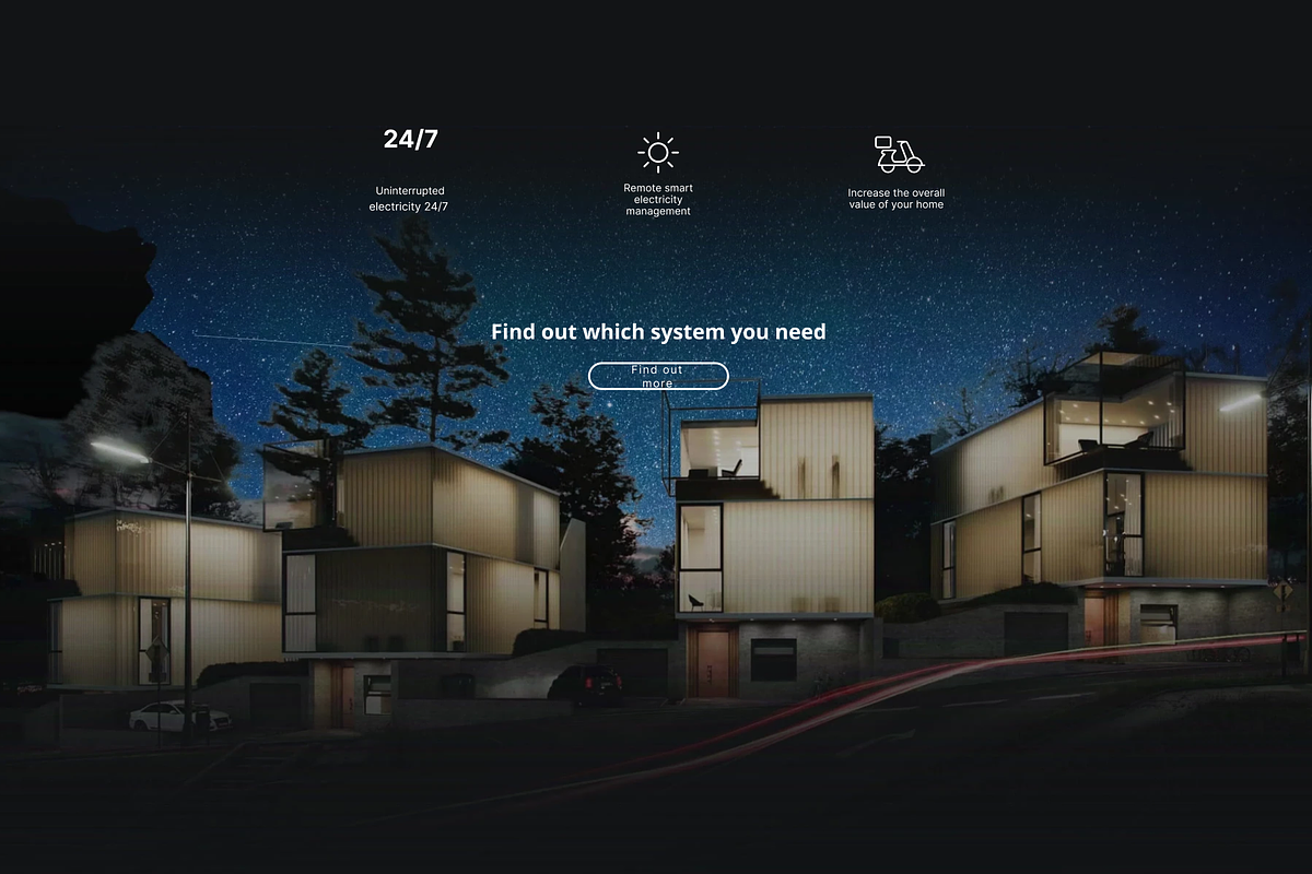 Dark Theme Wix Template + Animations, a Wix Template by DanBaronetti (Photo 3 of 10)