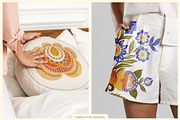 Folk Spring Illustrations, a Decorative Illustration by GVGraphics (Thumbnail 11 of 14)