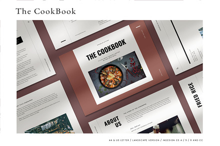 Cookbook/Recipe Book V.3, a Brochure Template by Occy Design