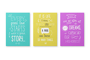 Handwritten Font Collection, a Sans Serif Font by Julia Dreams (Thumbnail 7 of 8)