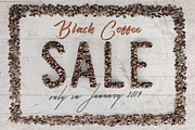 Coffee Beans - Font & Lettering, a Graphic by TVartworks (Thumbnail 6 of 10)