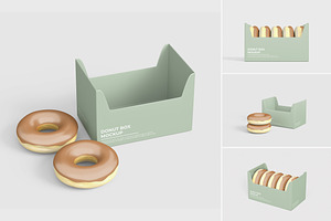 Box of Donuts Mockups