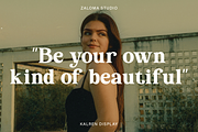 Kalren Display, a Serif Font by Zaloma Studio (Thumbnail 2 of 13)