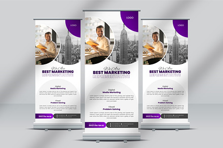 Corporate Roll-Up Banner Design