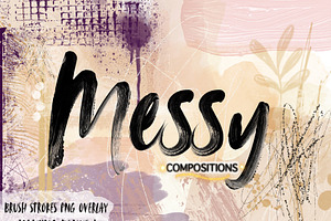 Png Overlay Messy Compositions