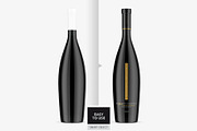 Red Wine Bottle Mockup, a Packaging Mockup by Graxaim Mock-up (Thumbnail 6 of 6)