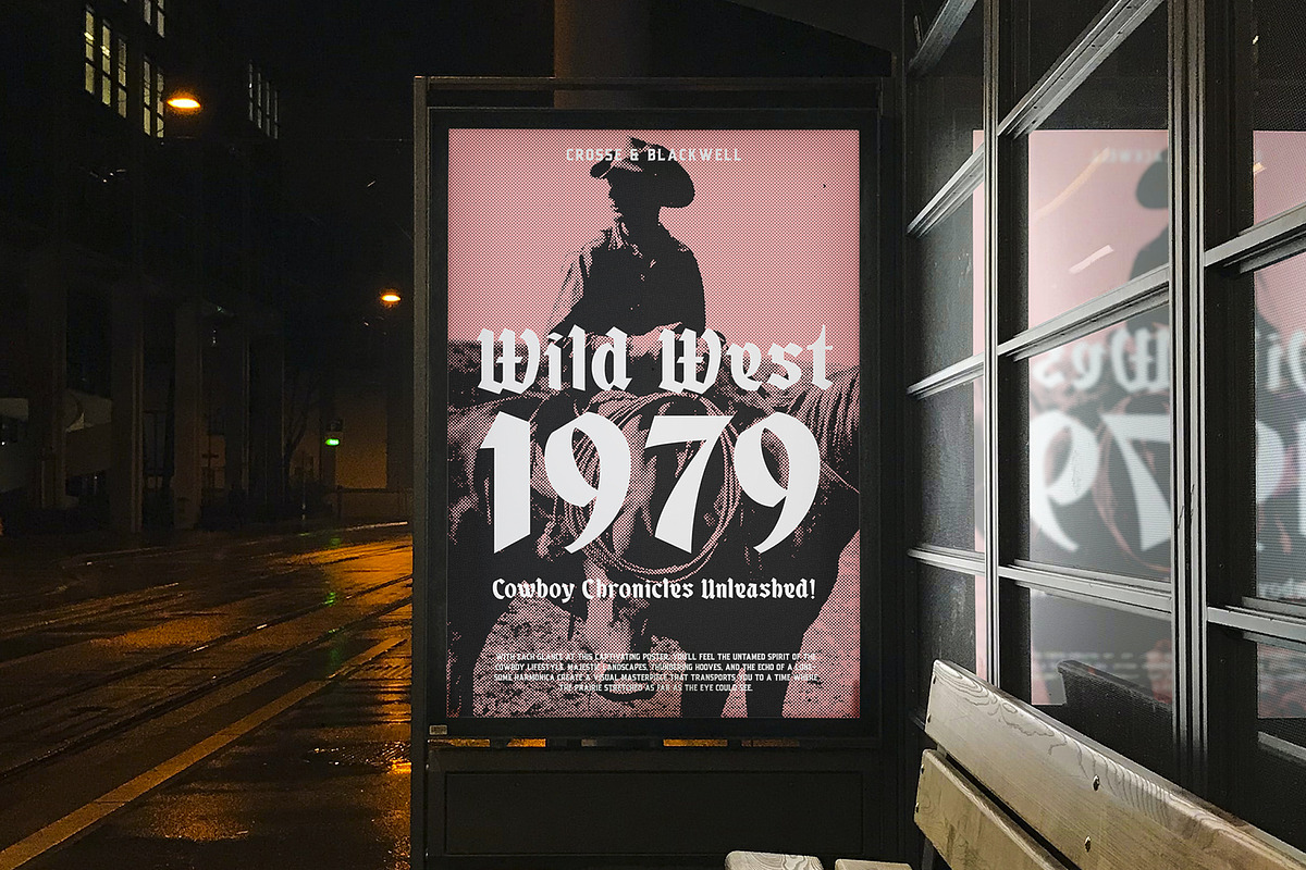 The Bullova Blackletter Fonts, a Blackletter Font by Angin Studio (Photo 13 of 18)