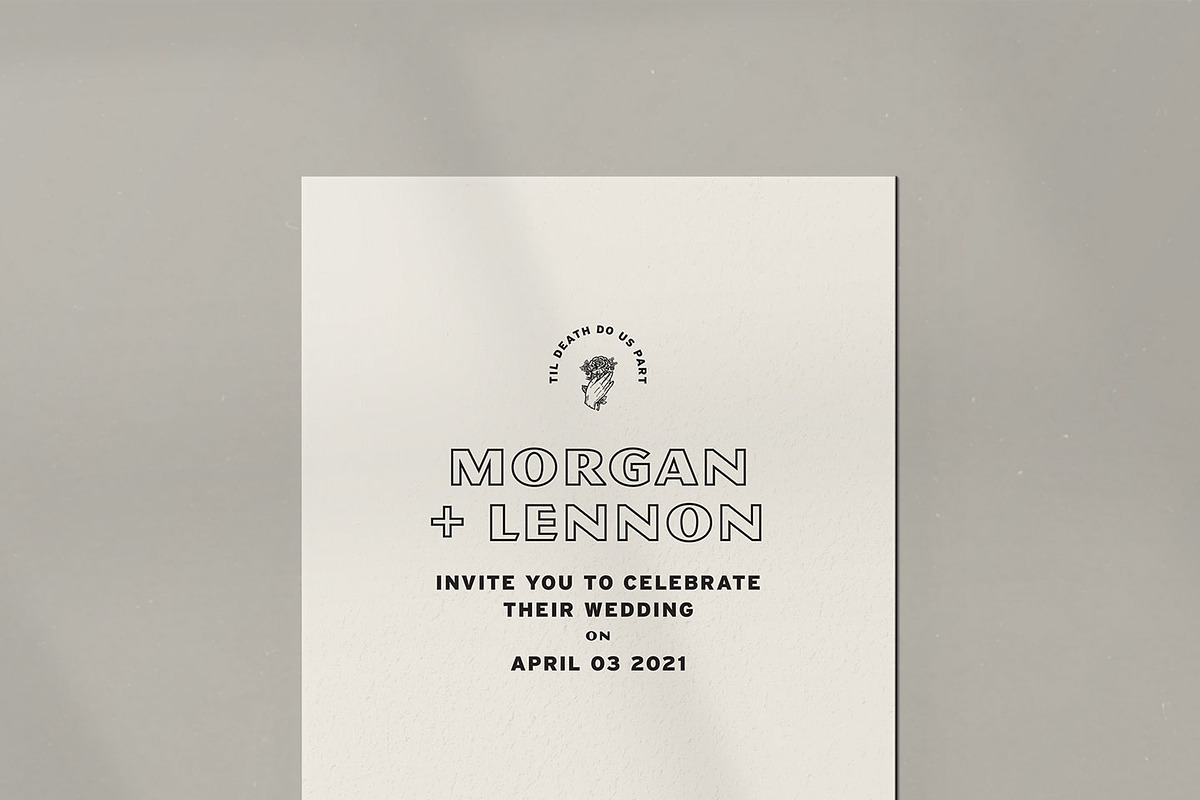 The Rebels Wedding Suite, an Invitation Template by Heart to Heart Paper Co (Photo 11 of 16)