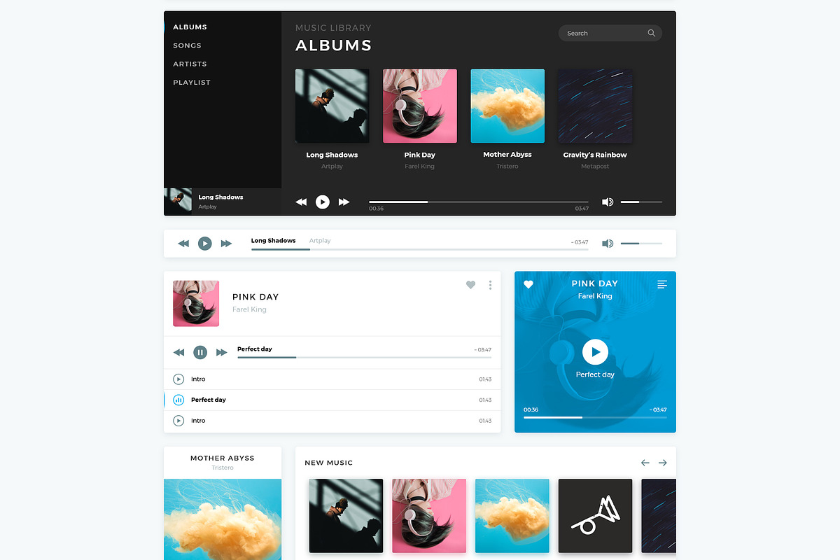 Tristero UI Kit, an UI Kit Template by Tristero (Photo 7 of 10)