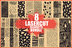Abstract Silhouette Vector Set, an Illustration by BIPLOB EXPERT