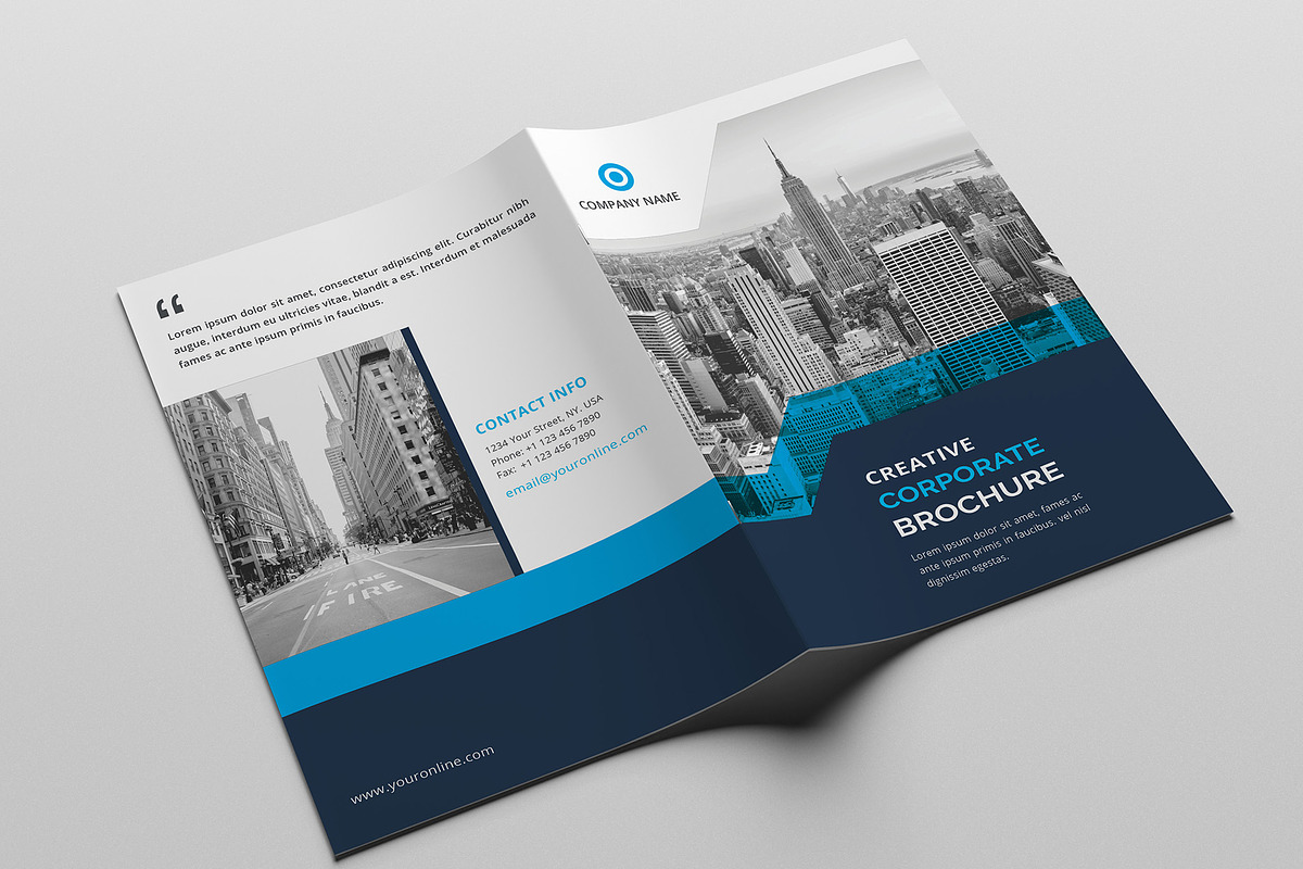 Bi-fold Brochure, a Brochure Template by design_pick (Photo 4 of 4)