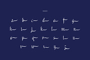 Gold Journey - Vintage Calligraphy, a Script Font by Elmous (Thumbnail 10 of 10)