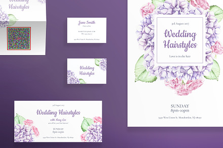 Print Pack | Wedding Flowers, a Poster Template by Amber Graphics