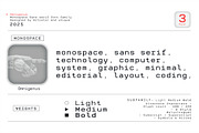Omnigenus - Monospace Sans serif, a Sans Serif Font by Artistic & Unique (Thumbnail 8 of 15)