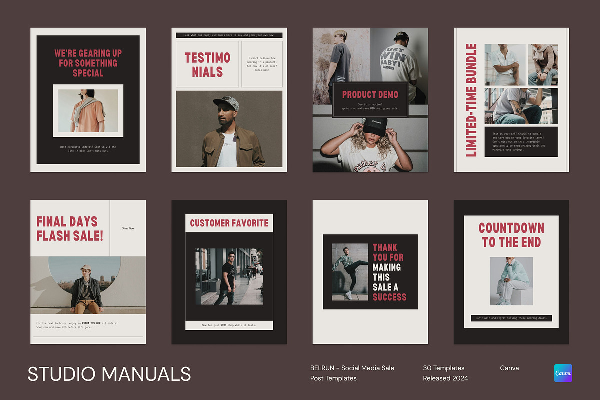 BELRUN – Social Media Sale Post, a Social Media Template by Studio Manuals (Photo 5 of 8)