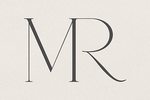 MR Monogram Logo