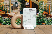 Tropical Table Menu Mockup, an Advertising Mockup by My Code Std (Thumbnail 4 of 6)