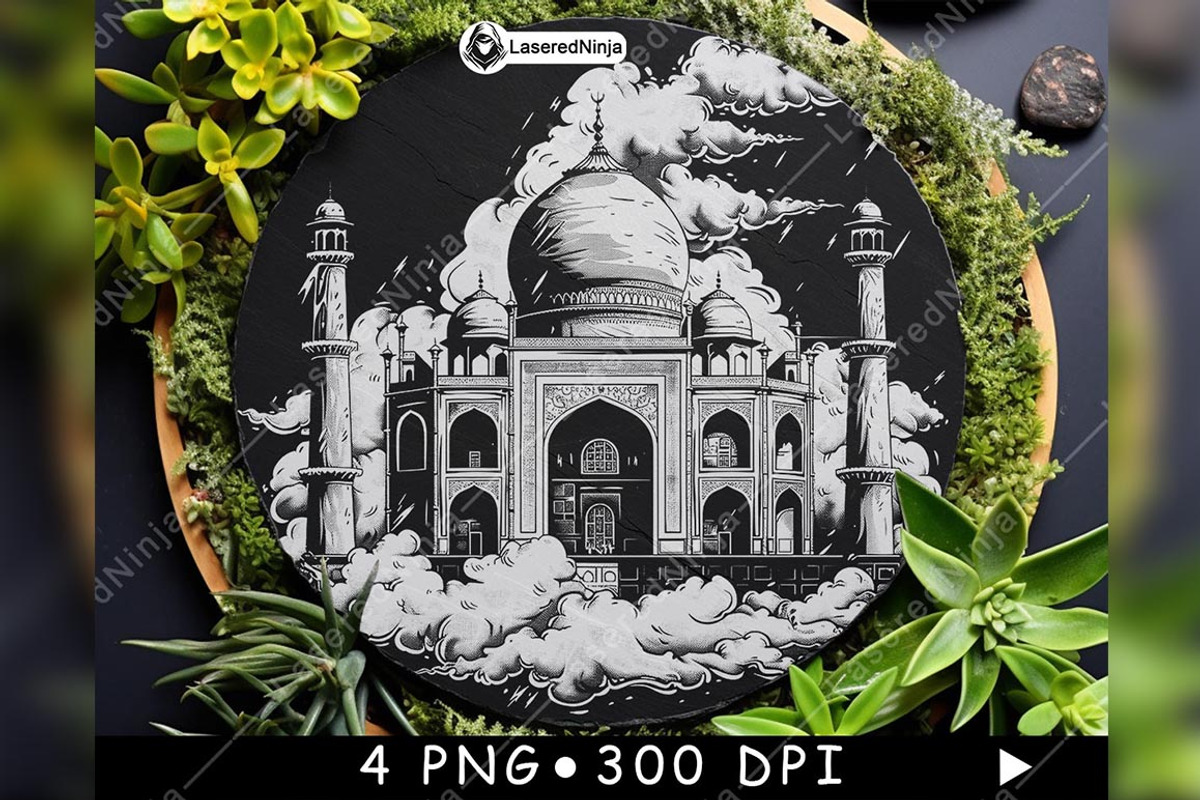 Temple Taj Mahal Shrine Explosion, a Background Graphic by LaseredNinja (Photo 5 of 7)