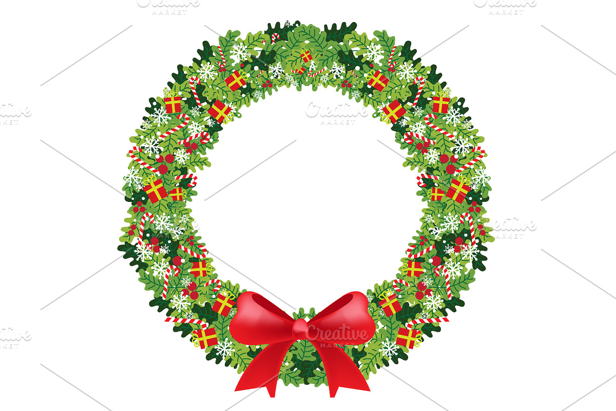 Christmas Vector Set, an Illustration by Noree (Photo 5 of 13)