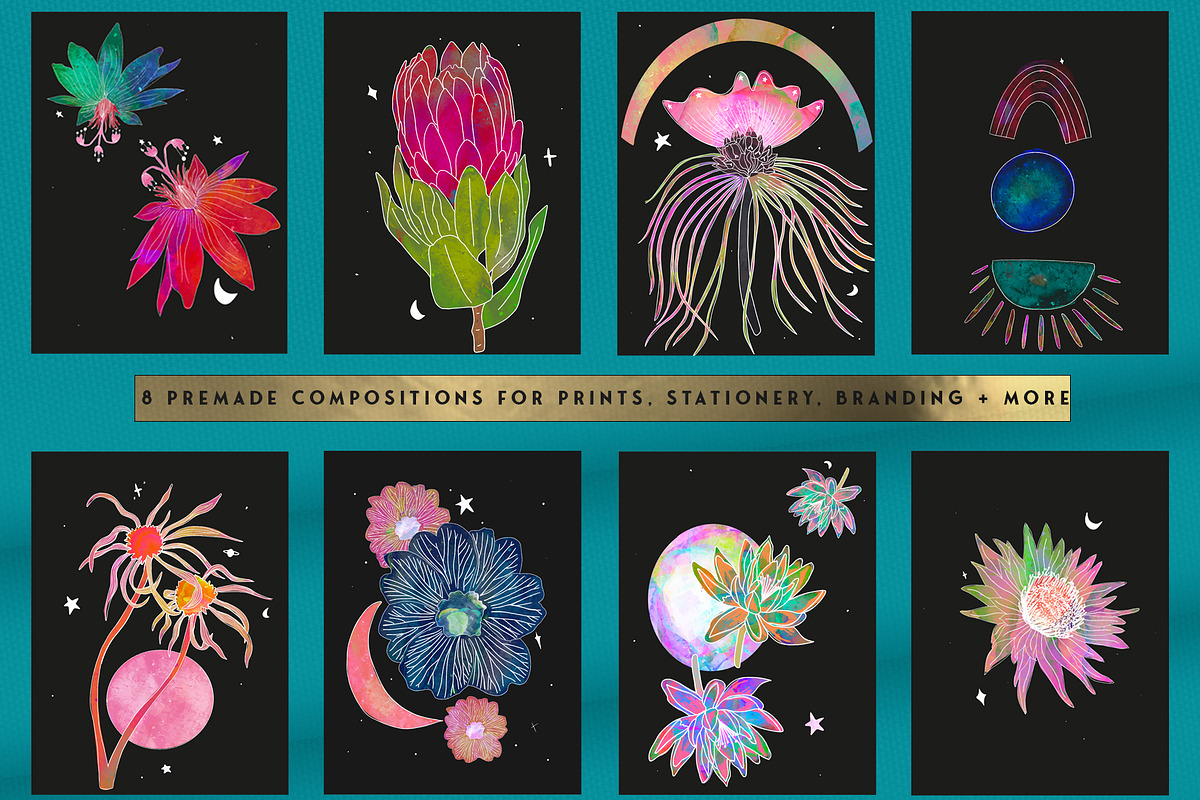 Interstella Mystic Illustrations Kit, a Graphic by Neon Wild (Photo 10 of 11)