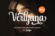 Verlyana, a Script Font by Gatype (Thumbnail 1 of 7)