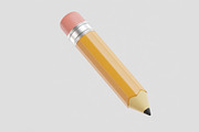 Pencil 3d model, an Object 3D Model by fahad121 (Thumbnail 3 of 7)