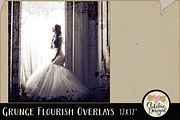 Grunge Flourish Overlays, a Texture Graphic by Clikchic Designs (Thumbnail 4 of 5)