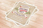 Christmas Party Invitation, an Invitation Template by Mera Pixels (Thumbnail 5 of 5)