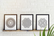 Mandala Bundle, a Decorative Illustration by Elinorka (Thumbnail 4 of 7)