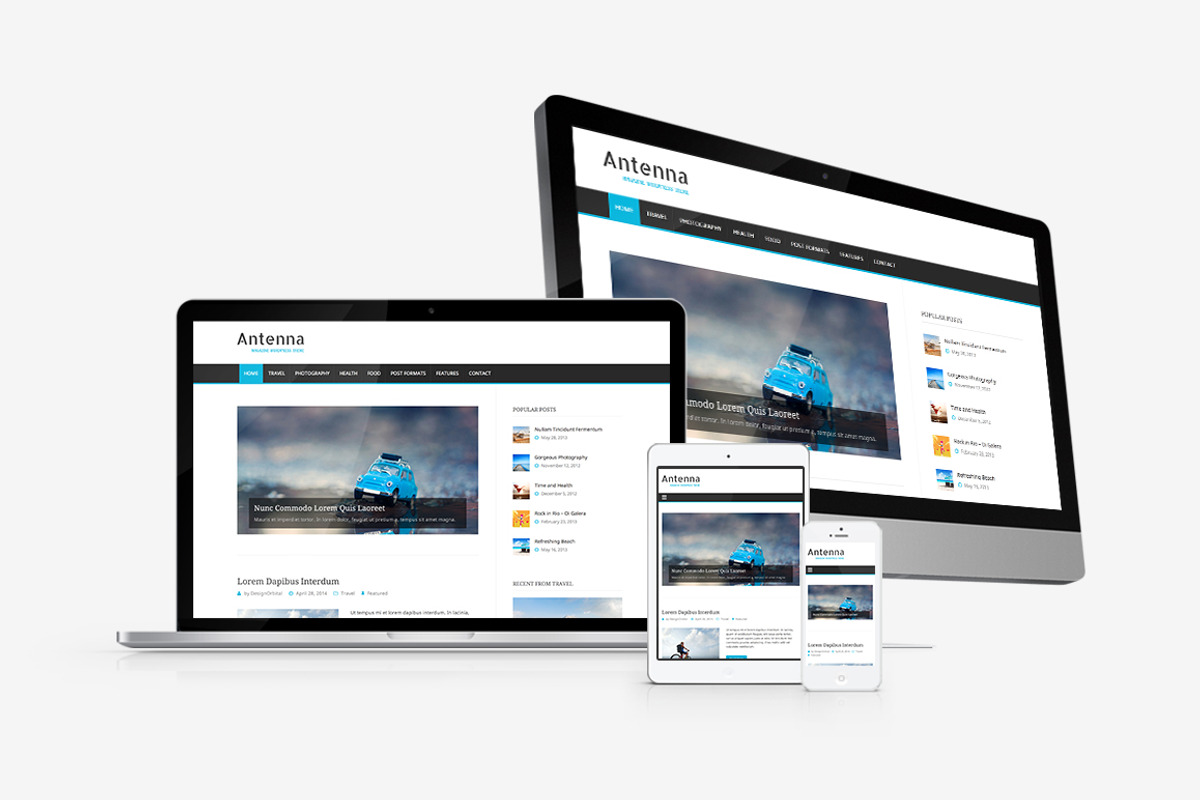 Antenna Magazine Theme, a WordPress Template by DesignOrbital (Photo 5 of 5)