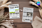 Front Page Newspaper template bundle, a Magazine Template by ZoloDesignHub (Thumbnail 3 of 8)