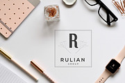 520 A to Z Floral Logos Bundle, a Branding & Logo Template by AN Productions (Thumbnail 151 of 223)