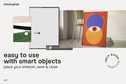 5x7 Floor Leaning Frame Mockup, a Household Mockup by mockupize (Thumbnail 3 of 7)