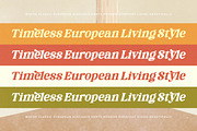 Kingly Queen Retro Serif Display, a Serif Font by timelesstype.co (Thumbnail 12 of 20)