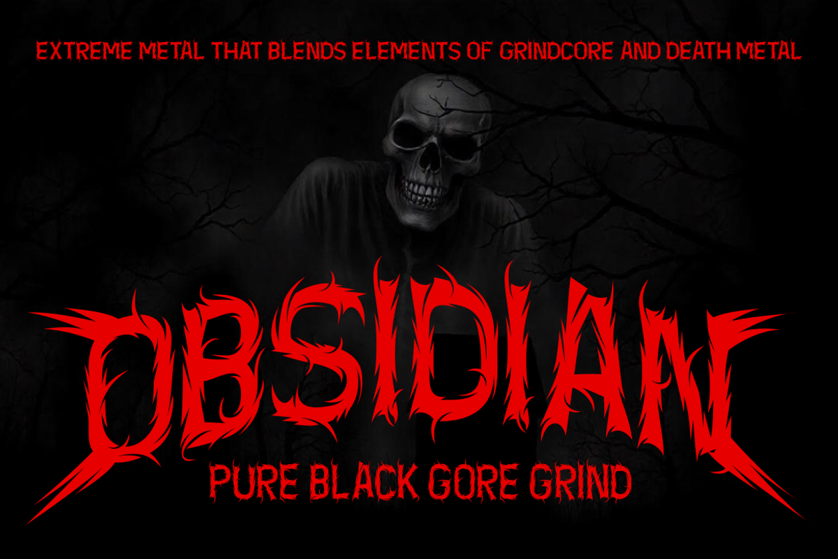 Blazrux - Death Metal Font, a Blackletter Font by PutraCetol Studio (Photo 4 of 11)
